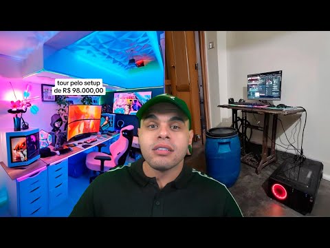 setups gamers de rico  vs setups gamers de pobre