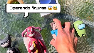 Abriendo figuras de RainbowFriends 🌈, Minecraft🟩, amongus 🍖, bendy and the ink machine 😈