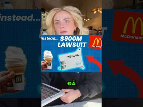 McDonald's Bị Kiện Đòi 900 TRIỆU ĐÔ Vì "CHƠI BẨN"? #shorts #thangbiettuot