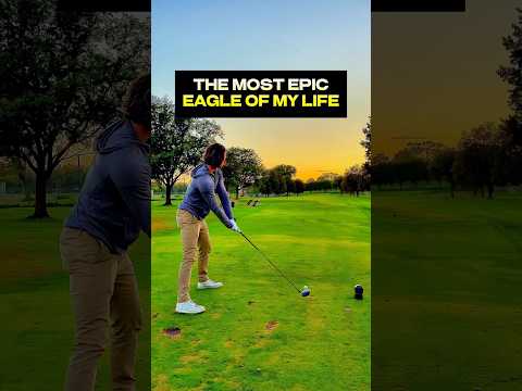 The Most Epic EAGLE Of My Life🤯🔥 #golf