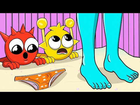 NONSTOP LAUGHS COLLECTION!😍(Part 182) FUNNIEST SPRUNKI x Poppy PlayTime MEMES! (Animation) 애니메이션 모음집