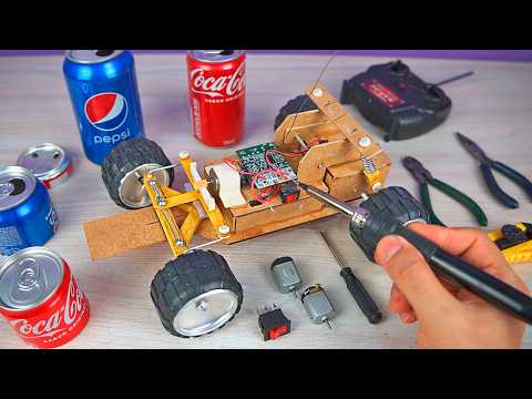 Make an Amazing Model RC Racing Car with Recycled Materials