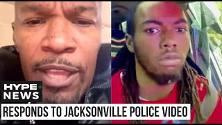 Jamie Foxx Calls Out 'Jacksonville Sheriff' Justifying "Sucker Punch": "For F*cking Headlights?"