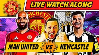 Newcastle VS Manchester United 2-1 LIVE WATCH ALONG Premier League
