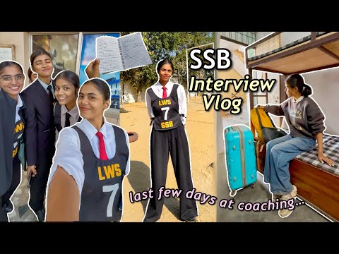 My SSB Mock Interview + Last Day of My Coaching! 👔📚 #interview #ssb #cdsexam #upsc #upscexam