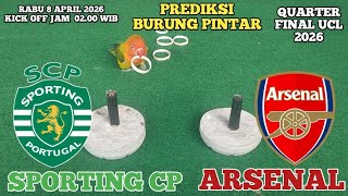 Sporting cp vs Arsenal || Perempat final liga Champions 2026 leg 1