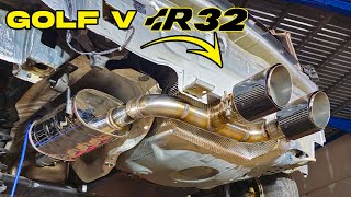 FABRICO un ESCAPE con SALIDAS R32 y SILENCIOSO con VÁLVULA para GOLF IV GTI 🚗💨
