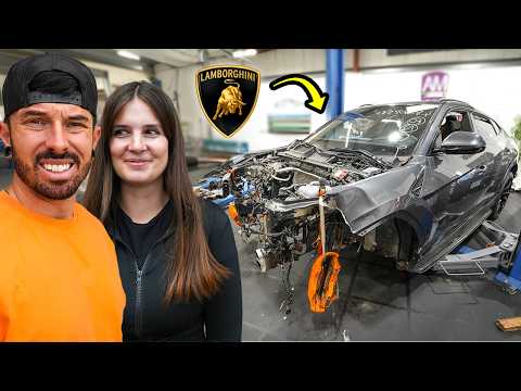 REBUILDING A WRECKED LAMBORGHINI URUS FOR MY GIRLFRIEND