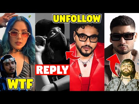 RAFTAAR UNFOLLOW KHUSHI SAINI - REPLY | SIYAAHI LIVE REPLY ON KR$NA & SEEDHE MAUT | FRAPPE ON AGSY