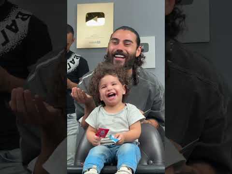 Barber Laughs With Kids: Why You Should Give Up Trying to Make Your Children Better #baby #barber