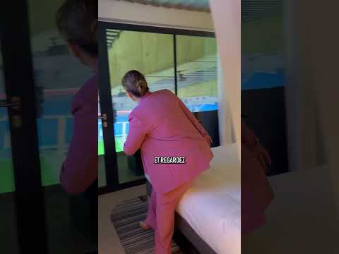 Une chambre d'hôtel au Parc des Princes