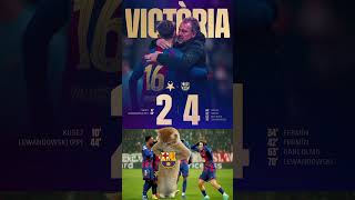 El FC Barcelona volvió a ganar en La Champions League. 🤩#FCBarcelona #championsleague