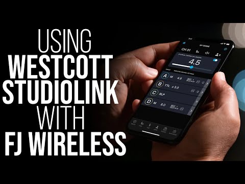 Using FJ Wireless with the Westcott StudioLink App