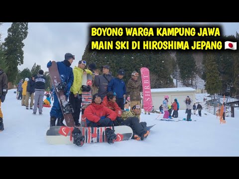 PART 1 BOYONG WARGA KAMPUNG JAWA PIKNIK MAIN SKI DI JEPANG