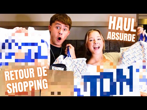 RETOUR DE SHOPPING  - HAUL ABSURDE !