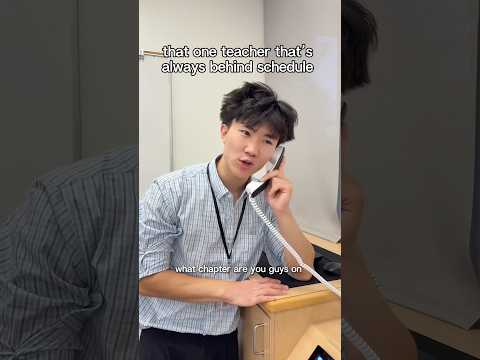 They are usually the chill teacher #school #funny #relatable #pov #fypage