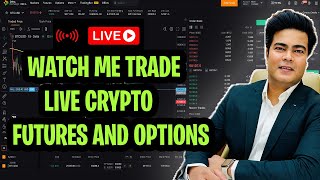 🔴 Live bitcoin swing trading +1000$ on delta exchange india