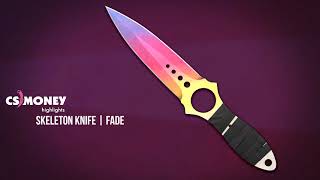 Skeleton Knife Fade Gameplay