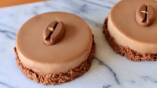 Make This Coffee Hazelnut Mousse Cake at Home | Step-by-Step tutorial