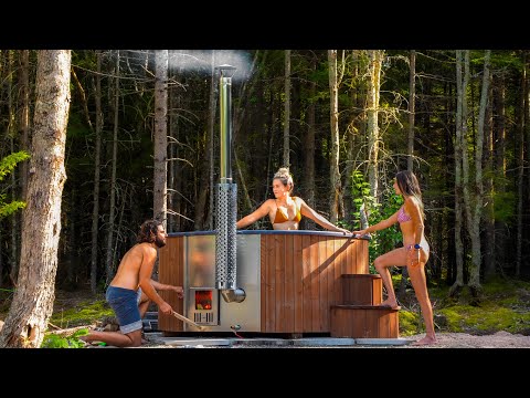 Wood Fired Hot Tub At Off-Grid Cabin (w/ Max & Occy)