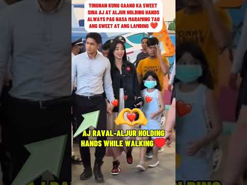AJ RAVAL-ALJUR: #PRETTY SWEET CARING HOLDING HANDS. #pretty #sweet #caring #shorts
