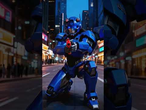 The kitten received help from the Transformers. #funny #aivideo #kitten