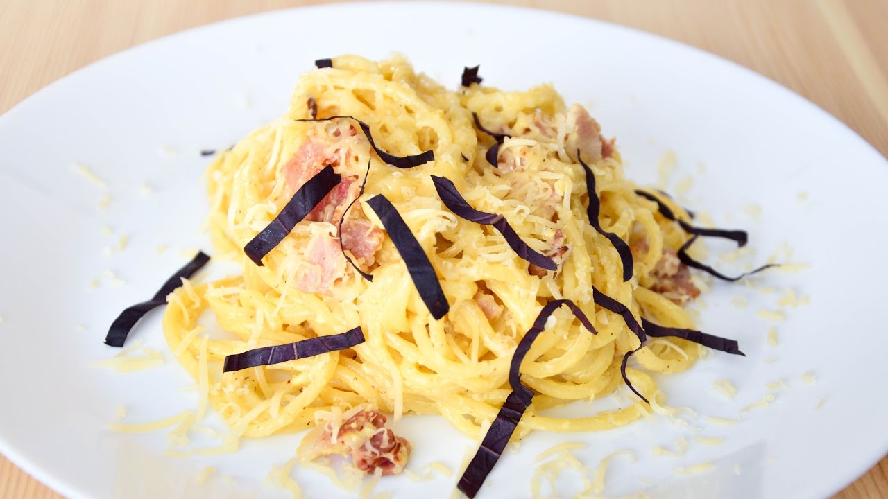 Ужин за 10 минут Спагетти Карбонара Spaghetti Carbonara