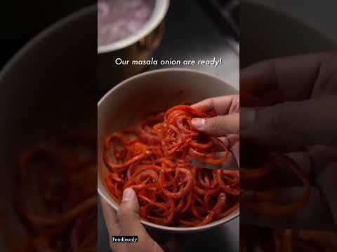 Laccha Piyaj Making 😍 #shorts #steetfood