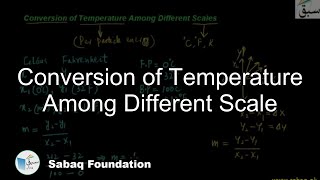 Conversion of Temperature  Among Different Scale