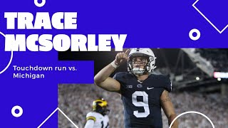 Trace Mcsorley touchdown run vs. Michigan