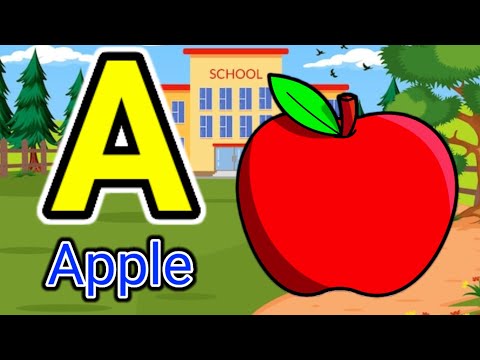 The ABC Phonic Song | Toddler Learning Video | A is for Apple a a Apple | B is for ball b b ball 03