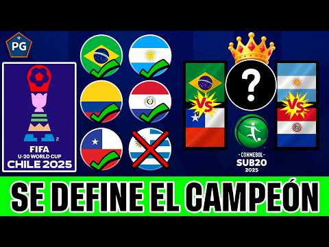 SUDAMERICANO SUB20 2025🔥HEXAGONAL: FECHA FINAL⚡PREDICCIÓN, ANÁLISIS y TABLA DE POSICIONES