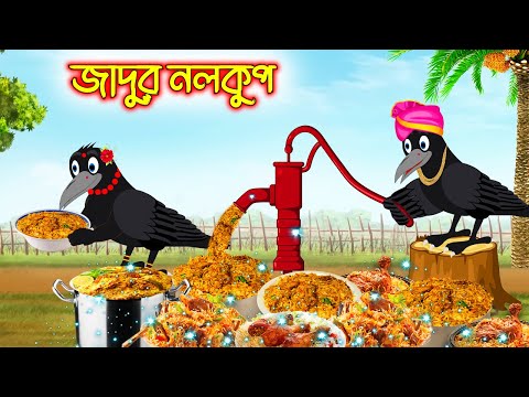 জাদুর নলকুপ | Jadur Nolkup | Bangla Cartoon | Bangla Cartoon | Thakurmar Jhuli | Pakhir Golpo