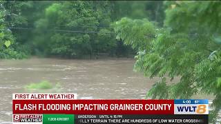 YouTube video thumbnail: East Tennessee Flooding Prompts Several Evacuations as Rainfall Continues