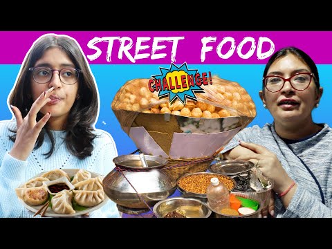 Street Food Challenge - Maa vs Beti | Testing Out Local Food | CookWithNisha