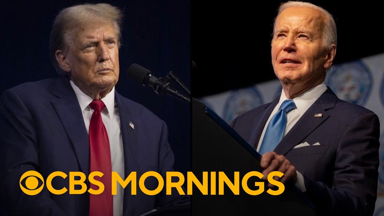 First 2024 Presidential debate between Biden and Trump set for this week