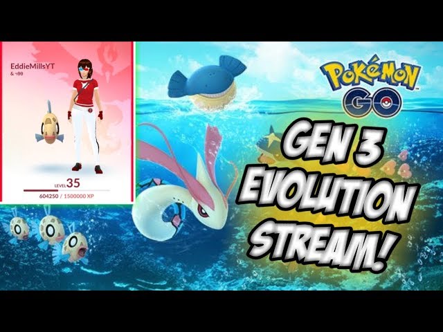 FINALLY EVOLVING GEN 3 MONS!! // FIRST STREAM OF 2018