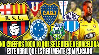 NO CREERAS TODO LO QUE SE LE VIENE A BARCELONA ESTE ABRIL QUE ES REALMENTE COMPLICADO