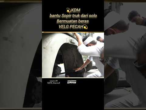 KDM bantu SOPIR truk dari SOLO muatan beras#pringgandany #short