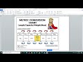 Metric System and King Henry's Mnemonic