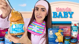 Probando la PEOR comida para bebé que VENDEN en los supermercados. 🍼👶🏻
