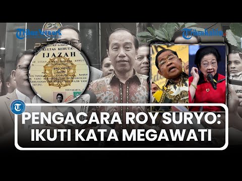 PDIP Hingga Golkar Tanggapi Polemik Ijazah Jokowi, Pengacara Roy Suryo: Ikuti Kata Megawati