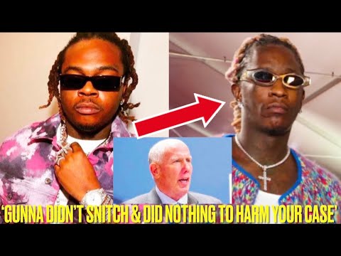 Gunna Lawyer WARNS YOUNG THUG To STOP SNITCHING ACCUSATIONS On Gunna After Getting Out Of Jail