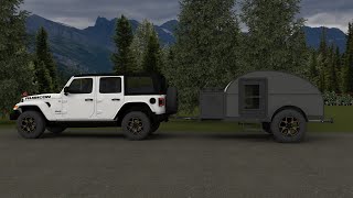 Northern Teardrop x North 53 Overland - Off-road Trailer