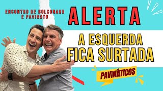 Tiago Pavinatto e jair Messias Bolsonaro
