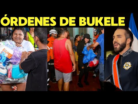 CUMPLEN LAS ÓRDENES DE NAYIB BUKELE AL3RT4 NARANJA LAS EMERGENCIAS NO SE DETIENEN