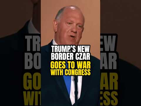 Trump’s New Border Czar GOES TO WAR With Congress