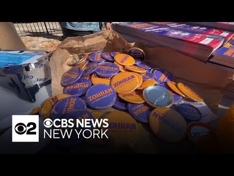 YouTube video thumbnail: NYC Mayoral Candidates Criss-Cross the City in Search of Early Votes