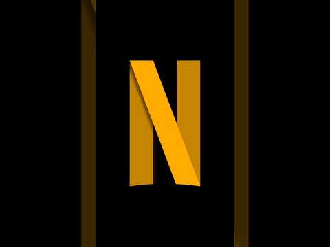 Netflix logo effect in different colour#netflix