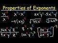 Exploring the Properties of Exponents